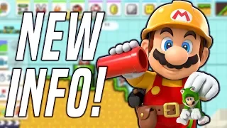 BRAND NEW Super Mario Maker 2 Details + NEW Gameplay (May 1st Update)