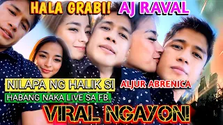 Ay grabi! Aj Raval nilapa ng halik si Aljur Abrenica habang naka live😱