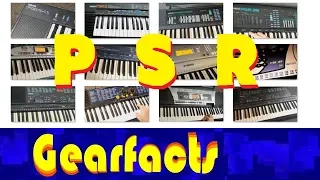 Yamaha PSR Keyboards: The beast has many forms!