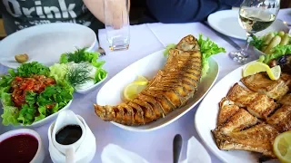 Bakıda Baliq restoranı / Рыбный ресторан в Баку
