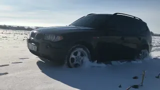 BMW X3 e83 испытание полного привода