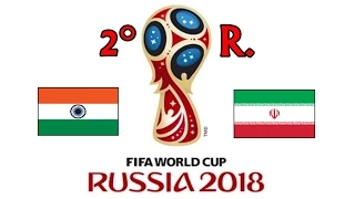 INDIA v. IRAN - AFC 2018 FIFA World Cup - GRUPO D