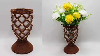 Plastic Bottle Flower Vase Ideas | Best Out of Waste | Ide Kreatif Vas Bunga dari Botol Plastik