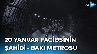 "Metro təcili yardım qatarlarına çevrilmişdi" - Növbəti stansiya 20 yanvar | ANONS