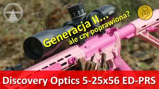 #71 Discovery Optics ED-PRS 5-25 FFP gen. II. Taki trochę kloc (kod ze zniżką w opisie). 😉