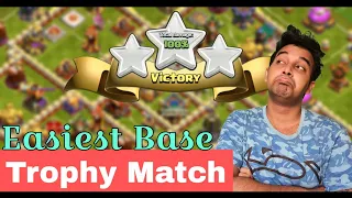 Easily 3-Star In The New Trophy Match Challange .... #clashofclans #coc #haaland #THE_SUN_RISE