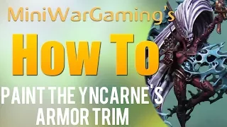 How To: Paint The Yncarne's Armor Trim