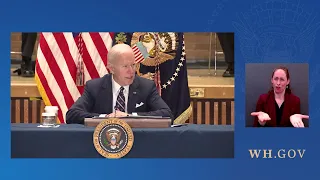 President Biden and the Attorney General Attends a Gun Violence Strategies Partnership Meeting