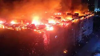 Пожар в Краснодаре. Выгорело 88 квартир