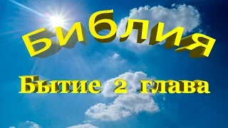 Библия книга Бытие глава 2 о сотворении человека