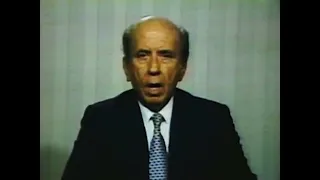 Intento de golpe de estado del 4F: Primer mensaje de Carlos Andrés Pérez por Venevisión (4/2/1992)