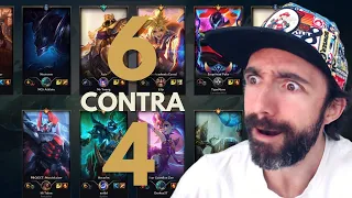 6V4 NO LOL! CHEATER DESCOBRIU COMO MANIPULAR O NÚMERO DE JOGADORES EM CADA TIME