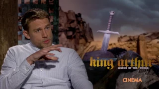 Why Charlie Hunnam Jumped in Freezing Lake Every Morning While Filming King Arthur