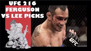 UFC 216 Kevin Lee vs Tony Ferguson Predictions