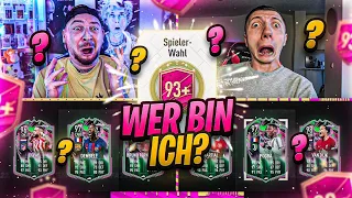 ER STEHT KOMPLETT AUFN SCHLAUCH💀🤣 WER BIN ICH ?! FIFA 23 93+ SHAPESHIFTER PLAYER PICK