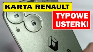 Renault card not working? Typical faults and repairs.