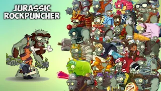 Jurassic Rockpuncher Zombie & Garimp Legal Vs All Gargantuar PvZ 2 & Chinese .