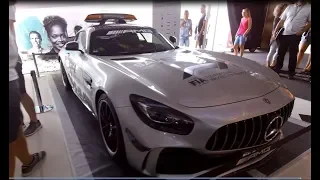 MERCEDES BENZ AMG GTR OFFICIAL FIA FORMULA 1 SAFETY CAR F1 SUPERCAR WALKAROUND