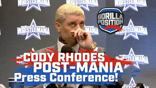 Cody Rhodes opens up about Triple H, leaving AEW, WWE writers & his WrestleMania return