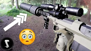 The Worlds Largest Silencer makes players MAD!! - 99% Silent OVERPOWERED Sniper Rifle