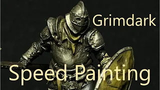 Grimdark Your Miniatures in 2 Steps/Speed Painting