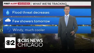 Windy, much cooler in Chicago on Tuesday