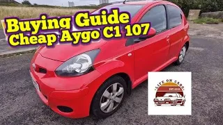 Toyota Aygo | Citroen C1 | Peugeot 107  buying guide | All you need to know to find a good one.