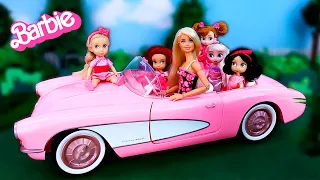 🌟 El Nuevo Coche de Barbie Desaparece 🚗 | Princesas de Disney 👑