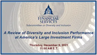 A Review of Diversity and Inclusion Performance at America’s Large Investment Firms (EventID=114307)