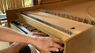 Mozart: KLAVIERSONATE A-DUR, 1. Satz.: Thema con Variazioni (H. Janke, Cembalo)  pianomusik.eu