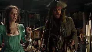 pirates of caribbean 4 bank robbery scene