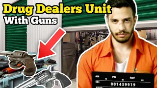 HIDDEN GUNS in DRUG DEALER'S STORAGE UNIT