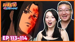 サスケ VS 大蛇丸 | NARUTO -ナルト- 疾風伝 カップルリアクション エピソード 113 & 114