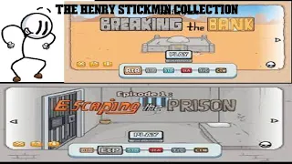 Henry Stickmin Breaking the Bank + Escaping the prison (remastered)