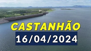 SENSACIONAL Açude Castanhão Dados Atualizados Hoje 16/04/2024 Alto Santo - Jaguaribara Ceará