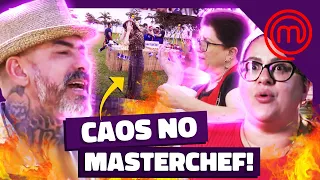 MASTERCHEF: TRETAS E ROUBALHEIRA NA PRIMEIRA PROVA EXTERNA EM GRUPO! EP 05 | TEMP 09 | Virou Festa