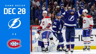 RECAP: Canadiens @ Lightning 12/28/22 | WE'RE BACK!