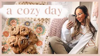 COZY DAY AT HOME | Finding joy in the little things ✨