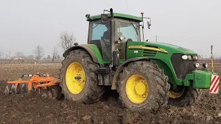 PREPARAZIONE TERRENO PER NUOVO VIGNETO: JOHN DEERE 8520, 8210, 7920, 6920S | FIATALLIS AD14B. P. 2/2