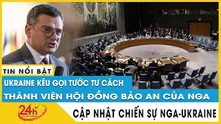 Tin Nga Ukraine mới nhất tối 26/12: Ukraine kêu gọi loại Nga khỏi ghế thường trực Hội đồng Bảo an