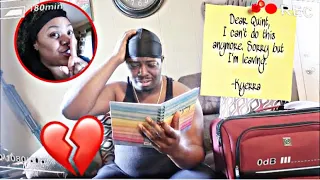 Leaving My HUSBAND With ONLY A GOODBYE Letter! *HE SNAPPED*