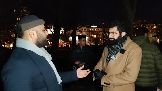 Qadiani Confronts Muslim then regrets it! Smile2Jannah And Visitor Speakers Corner Sam Dawah