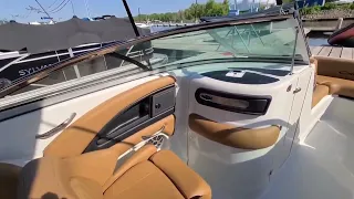 Step Aboard the 2023 Crownline E235XS! Mercury 200 HP 4 Stroke!