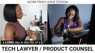 DAY IN MY LIFE AS A LAWYER | meetings, managing frustration, being a product counsel