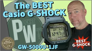 The BEST G-SHOCK — Casio GSHOCK  GW-5000U-1 / GW5000U — Metal Body Tough — Unboxing & Review