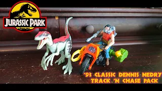 Jurassic Park '93 Classic Dennis Nedry Track 'N Chase Pack Review