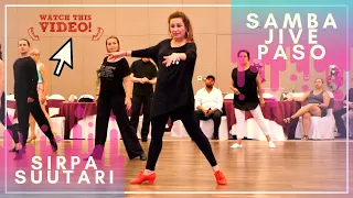 Sirpa Suutari | Samba Basic - Jive Basic - Paso Doble | Full Dance Lesson | Latin Ballroom Dance