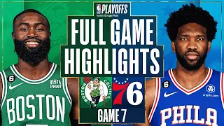 Boston Celtics vs Philadelphia 76ers Full Game 7 Highlights |May 14| NBA Playoff 2023