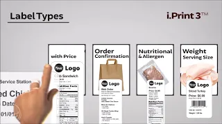 iPrint 3™ - The All in One Food Safety Label Printer, Training and Document Portal Tool
