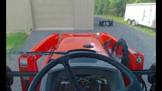 #2, Easy Way to Align (Tractor) Front End Loader Bucket/Attachments, Kubota MX5400